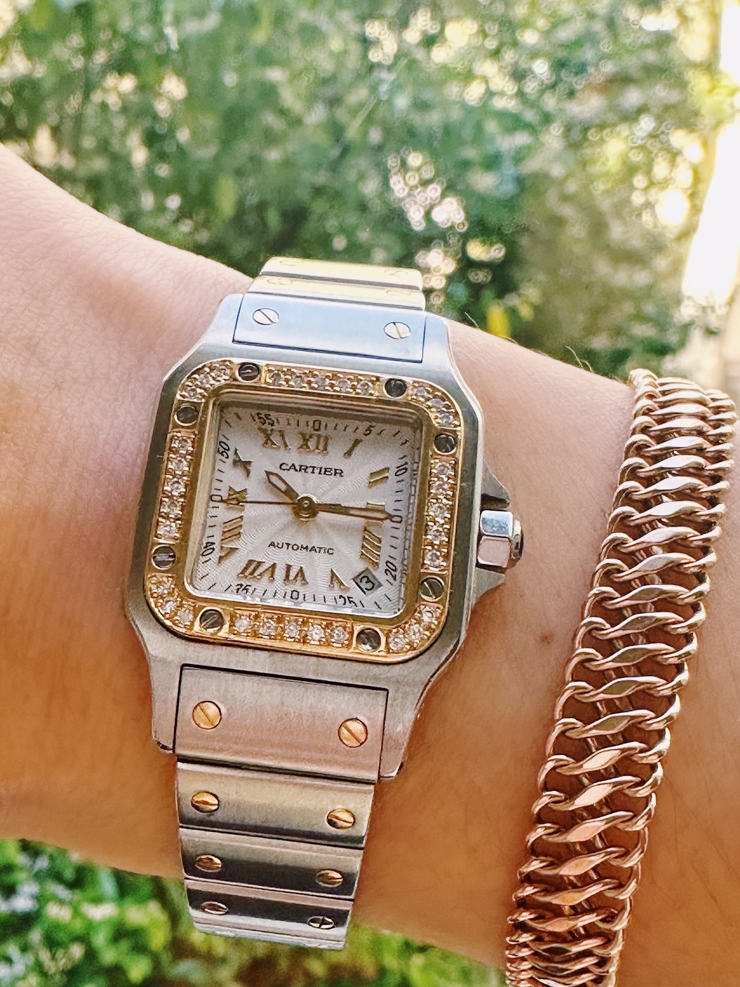 Cartier Santos Galbee 2423 with Certificate