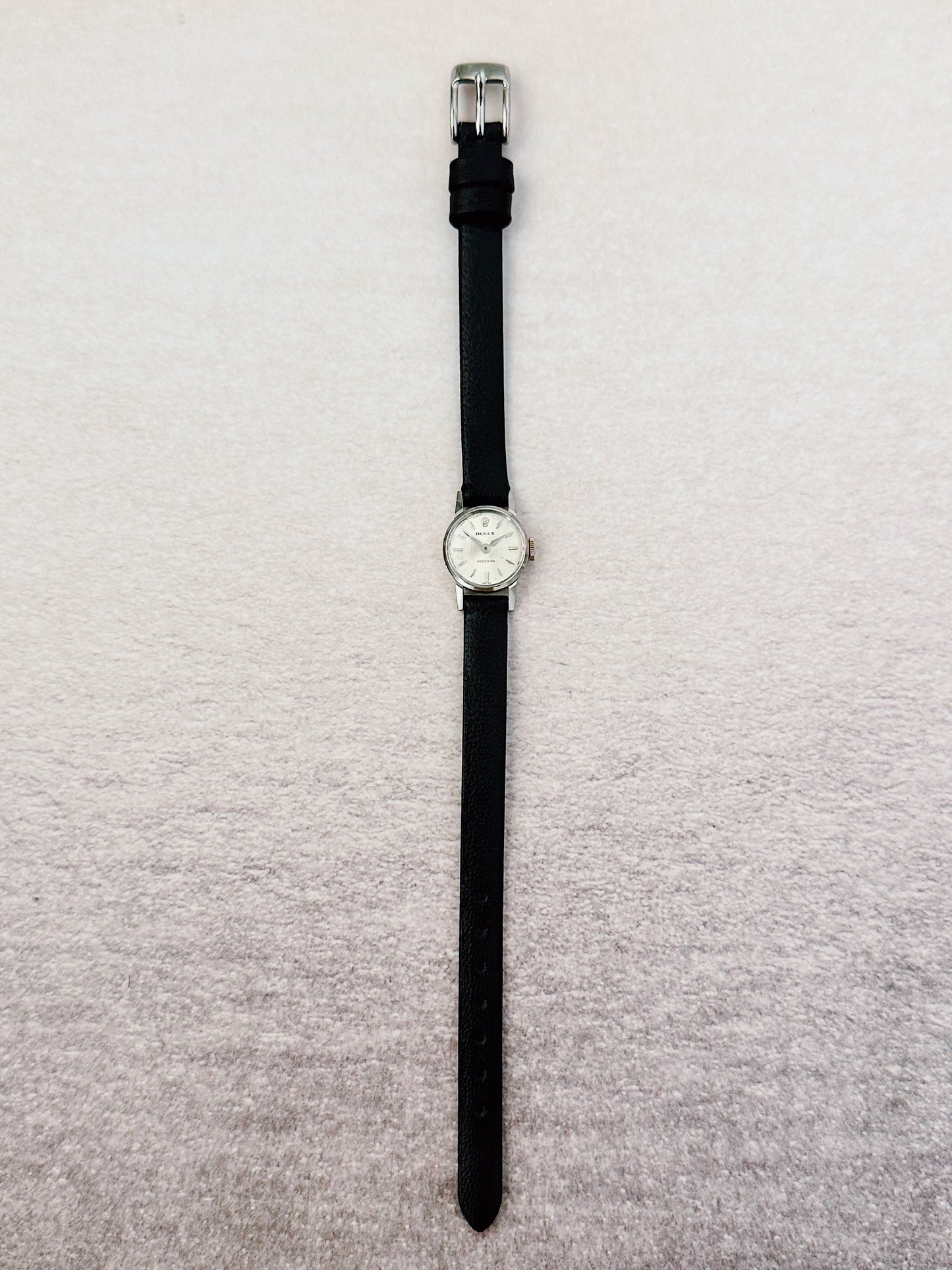 Vintage Rolex 18k White Gold Ref. 2148 Watch 16mm Manual Winding