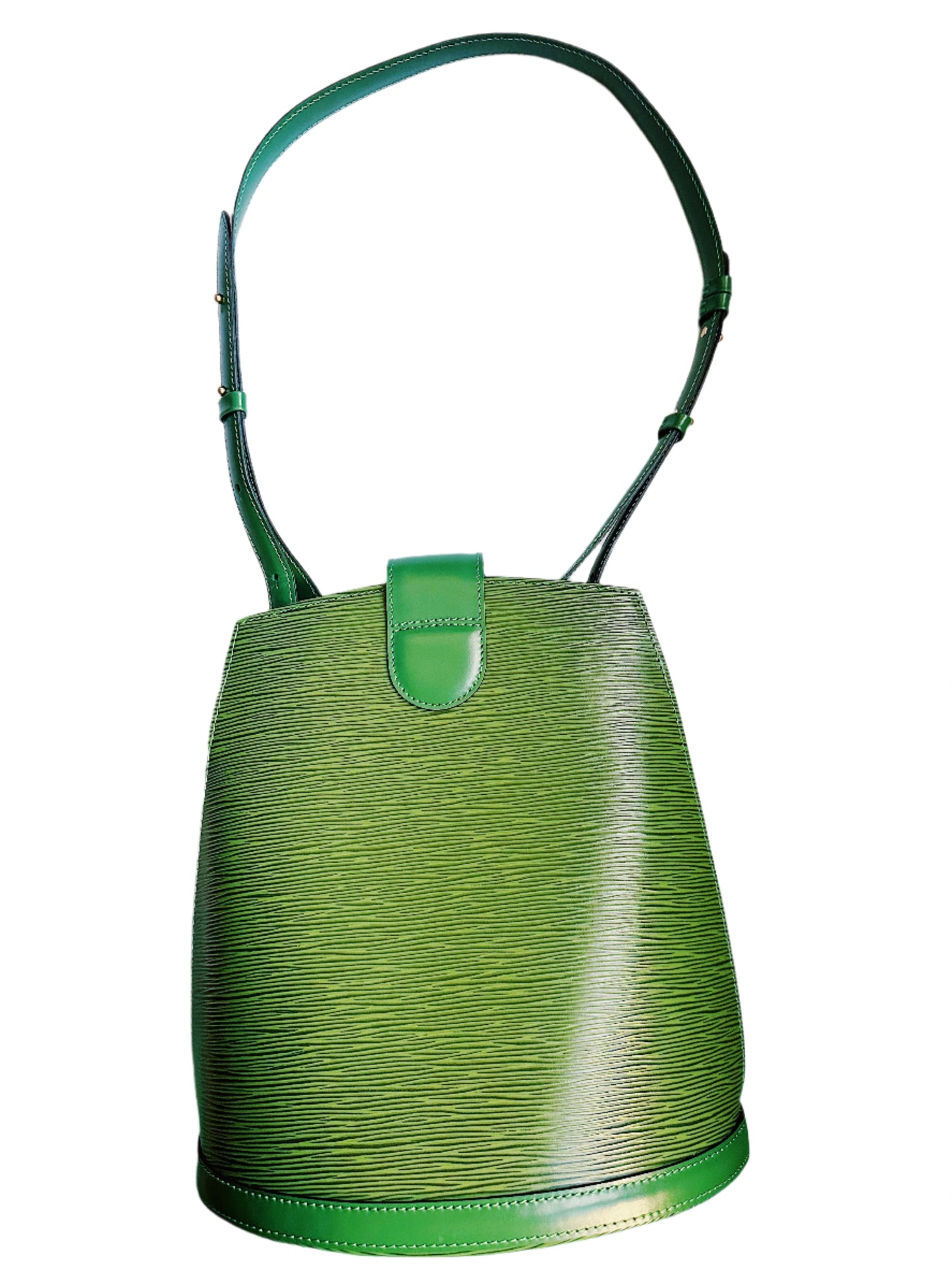 Louis Vuitton Epi Leather Cluny Shoulder Bag Borneo Green