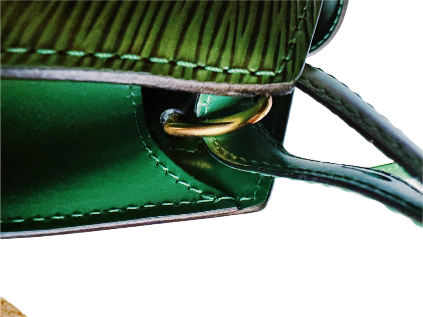 Louis Vuitton Epi Leather Cluny Shoulder Bag Borneo Green